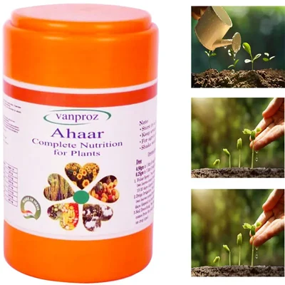 Organic  Ahaar (powder), Plant Nutrition For All Crops(Quantity-450 gm)